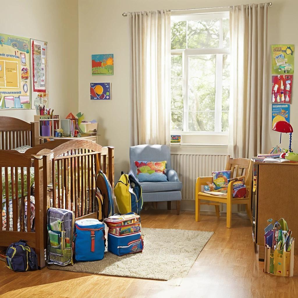 Preparing for Back to School

"Describe the morning atmosphere as children get ready to go back to school after a long holiday. Include details about their feelings, what they bring, and how their parents help them."