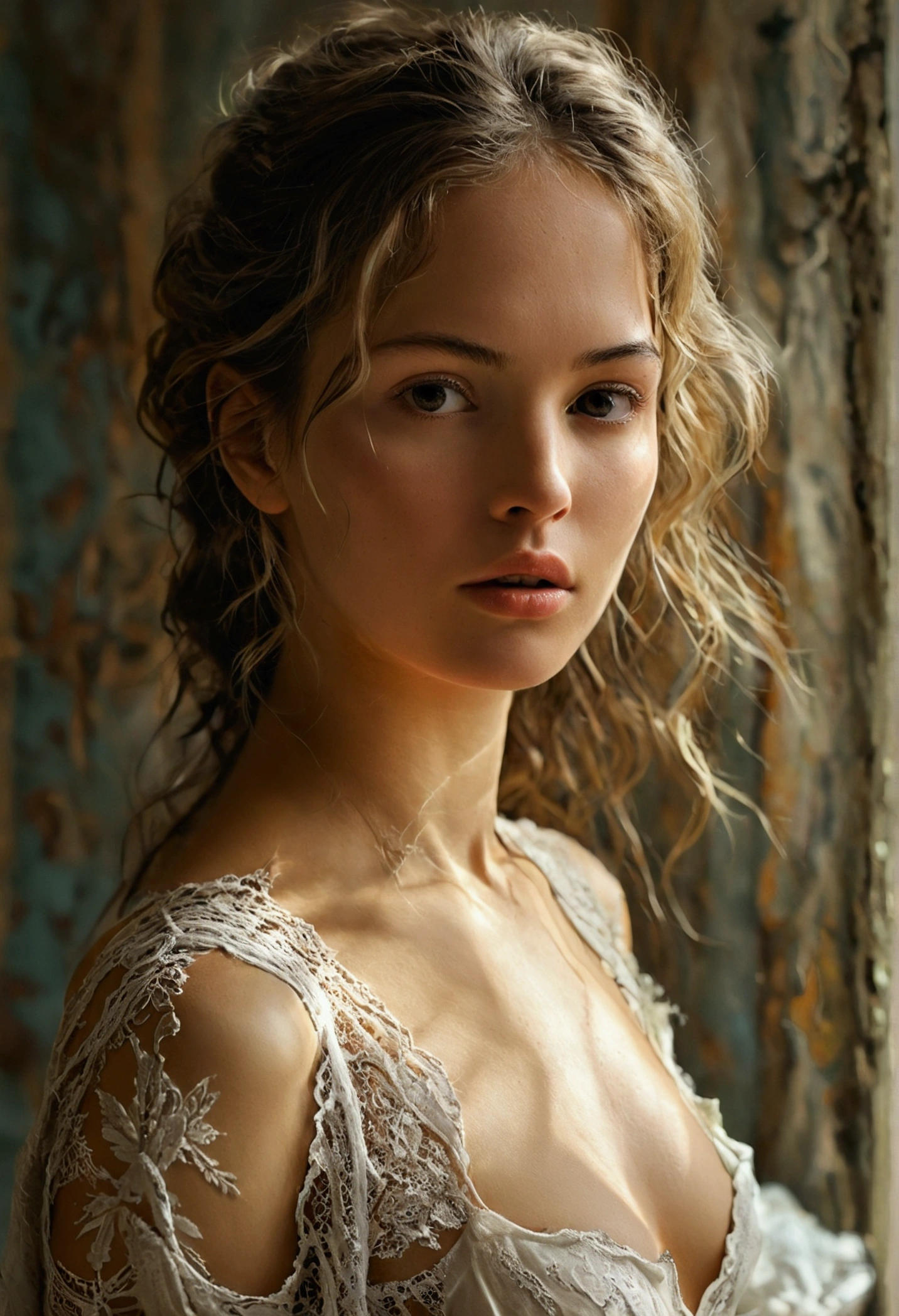 naked woman, by rubio