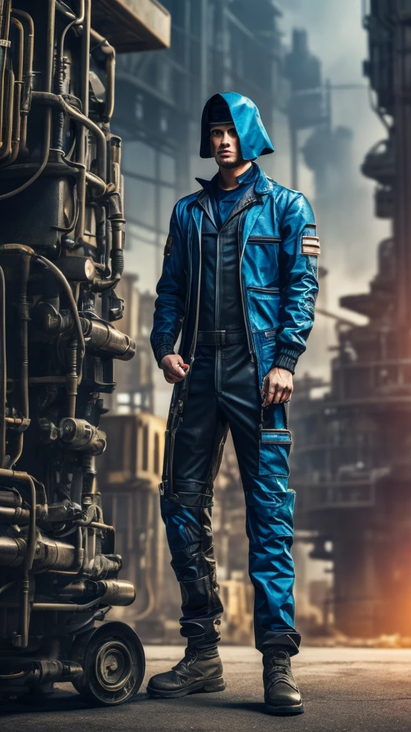 1. Model 1: Draw a mechanic in blue and black, with fine details in the gears of his outfit.
2. Model 2: Create a mechanic with a determined look, highlighting the details of the face and hands.
3. Model 3: Represent a mechanic in action, repairing a machine, paying attention to the details of the tools in his hands.
4. Model 4: Draw a mechanic in an industrial environment, highlighting the metallic textures in his clothes.
5. Model 5: Create a mechanic in a dynamic pose, showing his dexterity and skill.
6. Model 6: Role-play a mechanic in a futuristic setting, with futuristic details in his clothing and equipment.
7. Model 7: Draw a mechanic at rest, showing his more human side, paying attention to the details of facial expression.
8. Model 8: Create a mechanic in an urban environment, highlighting the details of the city in the background.
9. Model 9: Represent a mechanic in a moment of reflection, with delicate details in his posture and expression.
10. Model 10: Draw a mechanic in a more abstract style, with vibrant colors contrasting with black and blue.
11. Model 11: Create a mechanic in a natural setting, with details from the surrounding nature.
12. Model 12: Represent a mechanic in a vintage style, with nostalgic details in your clothing and environment.
13. Model 13: Draw a mechanic in a cyberpunk style, with technological elements integrated into his clothing and appearance.