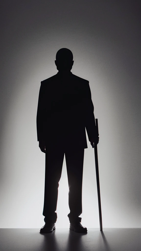 Draw a shadowy, indistinct figure standing next to a person&#39;s bed, in a dark room, with a faint moonlight coming through the window. The person is lying down, paralyzed, with a fearful expression on his face."