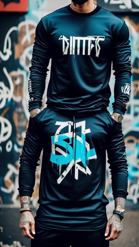 create 5 NFTs related to mechanics with the colors black and blue with normal clothes as a cause and a long sleeve shirt dirty with graffiti, each with a variety of colors, style and functions