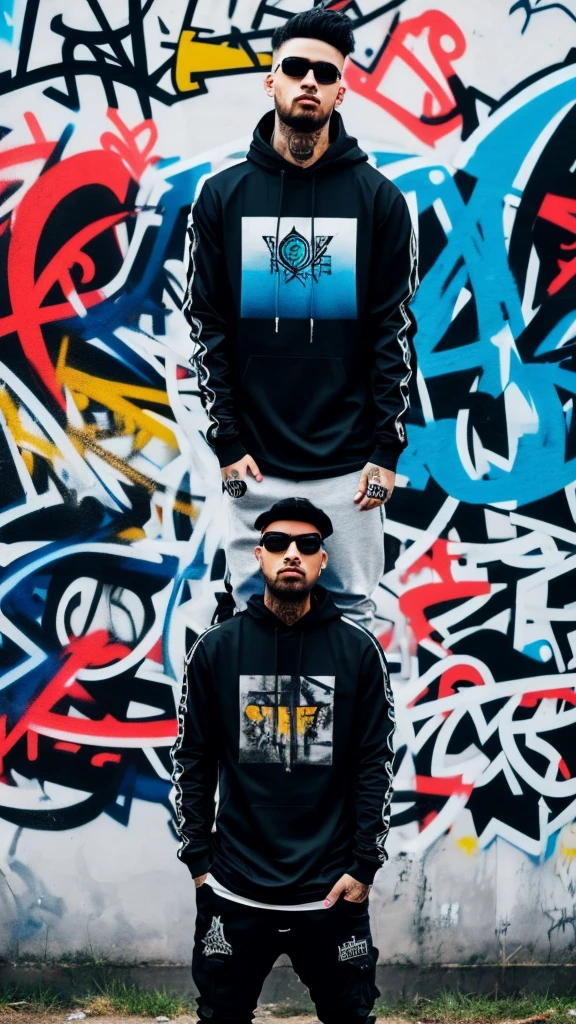 create 5 NFTs related to mechanics with the colors black and blue with normal clothes as a cause and a long sleeve shirt dirty with graffiti, each with a variety of colors, style and functions