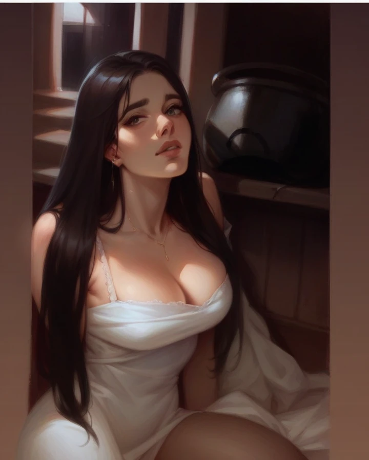 Put the girl without clothes