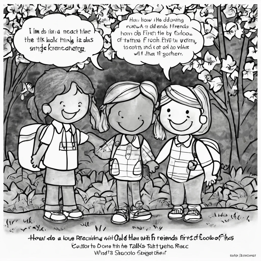 Reuniting with Old Friends
"Describe a reuniting with their old friends on the first day of school. How do they react? What do they talk about and do together?"
