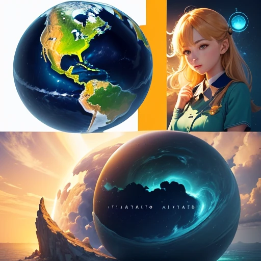 (Islands in the sky), sunbeam masterpiece), 1080P, better_品質,Create a cover image for your YouTube channel "Voices of the World". The channel shares diverse stories, as Reddit reports, animal tales and relationship stories.
Elementos visuais:
Global Theme: Use a stylized world map or icons from different cultures.
Stories Icons: Include symbols like a book, a heart and animal silhouettes.
Typography: Clean and modern font for the title "Voices of the World".
colors: Warm shades of blue, green and touches of yellow.
texto:
Title: Voices of the World
Estilo:
Professional and Clean Welcoming and Inclusive Dimensions:
2560 x 1440 pixels (YouTube cover image)