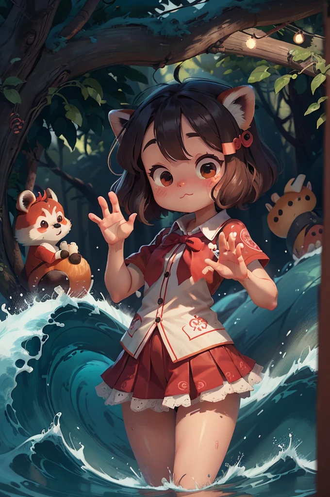 Red Panda, creation, Red Panda, wave hands 非常に怒って戦っている, Adorable!!!, Adorable 信じられないほどかわいい,Adorable, wave hands、 wave hands,