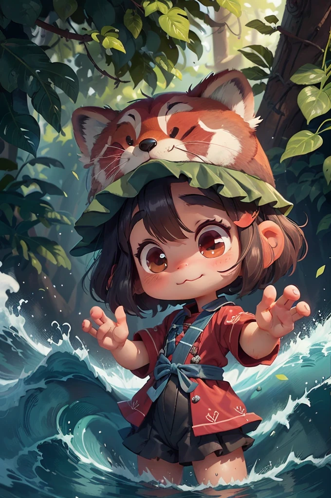 Red Panda, creation, Red Panda, wave hands 非常に怒って戦っている, Adorable!!!, Adorable 信じられないほどかわいい,Adorable, wave hands、 wave hands,