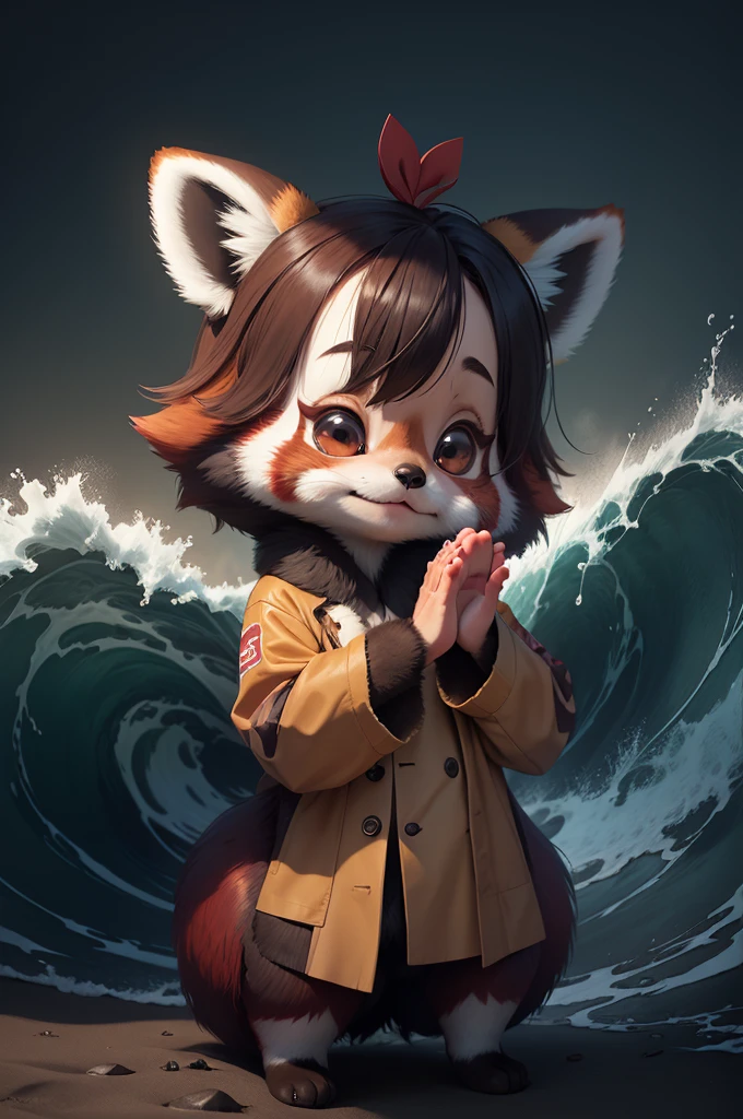 Red Panda, creation, Red Panda, wave hands 非常に怒って戦っている, Adorable!!!, Adorable  信じられないほどかわいい,Adorable, wave hands、 wave hands, 
