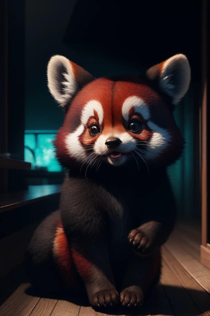 Pixar movie style, 最high quality, Still image, very cute, Big eyes,very happy,Attention to detail, high quality, masterpiece, Accurate, Super detailed,Red PandaRed PandaRed PandaRed Panda, creation, Red Panda, wave hands 非常に怒って戦っている, Adorable!!!, Adorable 信じられないほどかわいい,Adorable, wave hands、 wave hands,