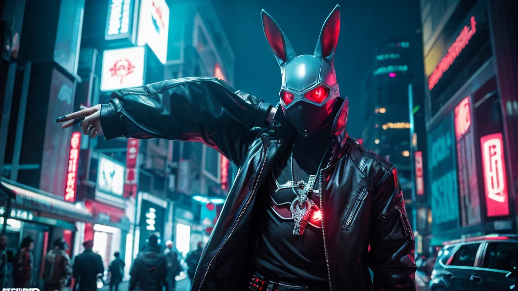 Cyberpunk Style:The evil rabbit
