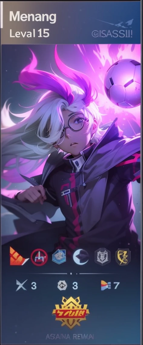 Ren Amamiya Persona,anime boy,soccer uniform, glasses
