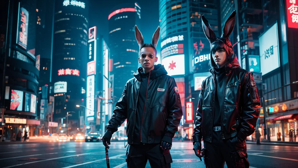 Cyberpunk Style：ドローン型Rabbit、Rabbit