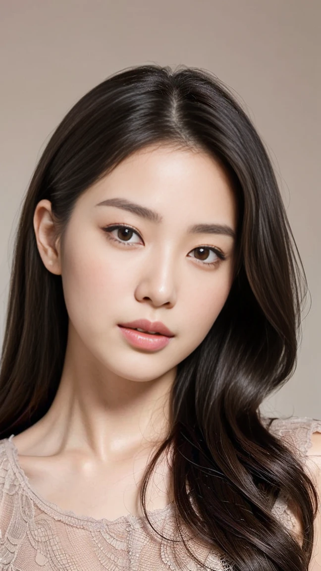 Dark brown hair、Light brown eyes、Japanese actress face、 Lady、face of about 25 years old.、(Intricate details:1.2)、(Highest quality:1.4)、 (Ultra-high resolution:1.2)、Ultra-high resolution、(Fine grain)、(Detailed facial features)、Hmph、8K resolution、D cup size breasts、、Turn your ass towards me、I'Iは長いスカートを着ています.、Hair length、Dubai night view、背景にDubai night viewが見える、While watching the wonderful night view、Recall, Beautiful night view、Setup Fashion、