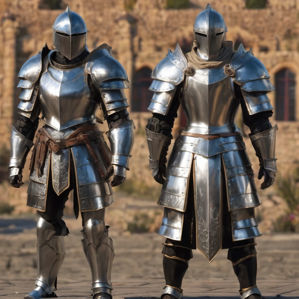 metal armor, realistic armor, render of heavy fantasy armor, shiny silver metal armor, detailed silver armor, silver metal armor, detailed fantasy armor, polished steel armor, armor made of steel, highly detailed armor, metal armor, knight armor, knights armor, ornate steel armour, medieval armor, angular metal armor, shiny metal armor
