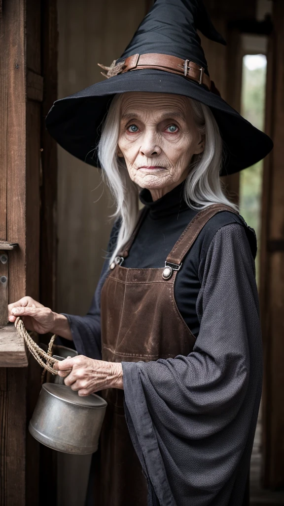 witch Grandmother ugly Creepy Overall dim
