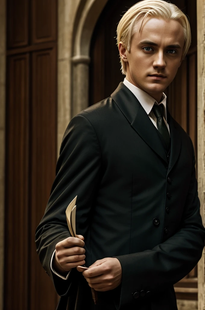 Draco Malfoy in a Turkish novel 