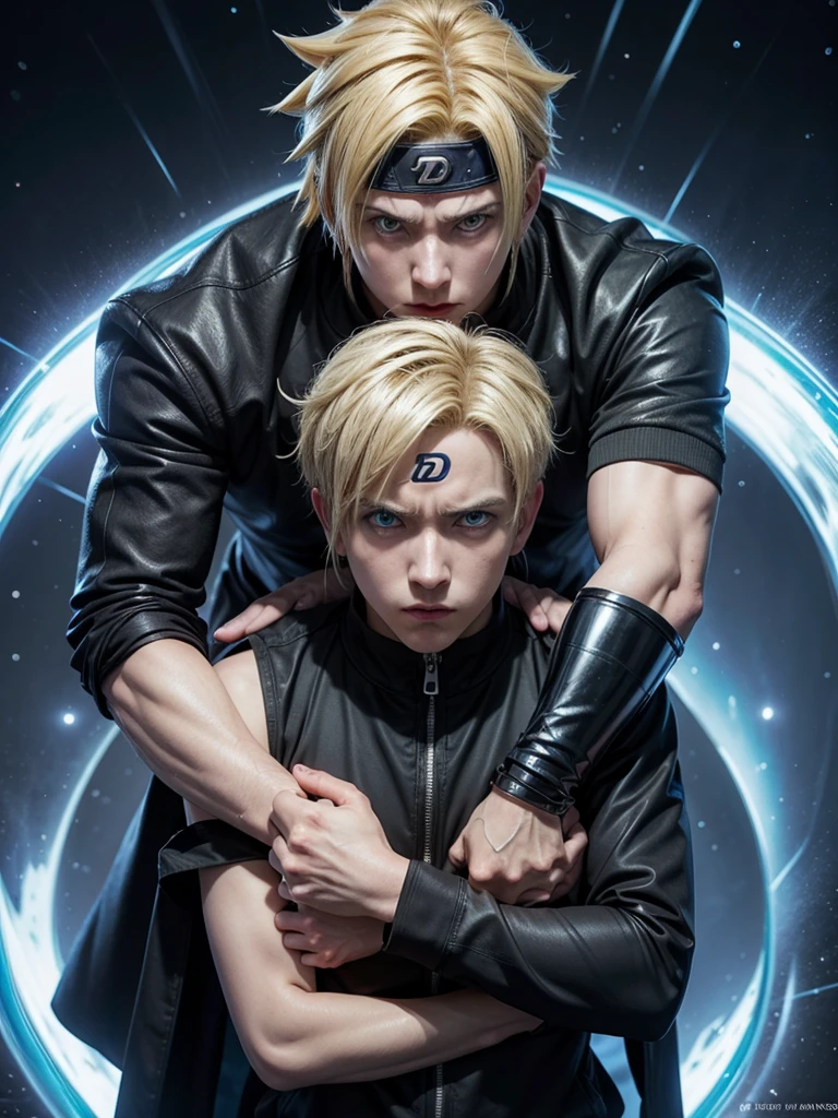 boruto(boruto two blue vortex) defeating Dio(jojo bizarre adventure) in a humiliating way