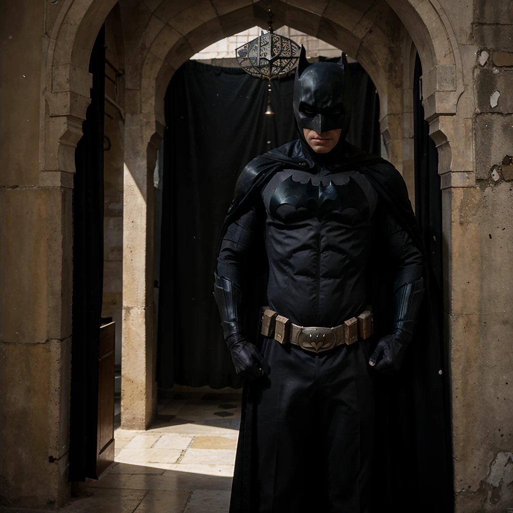 batman dark Knight, mosque hassan 2, Casablanca, Morocco, batman call