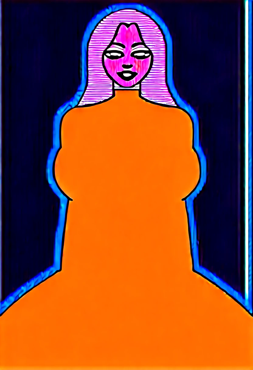 milf, 1girl, breasts big, huge breastss, Breasts huge, Mature female, heavy breasts, long hair, light-skinned female, without clothes on bedorange eyes, big-ass, Curvilinear waist, breasts resting on the arms, arms under breasts, Looking at the Viewer, blushed face, bra edges on dress, sensual cleavage, in the city park, holding a shopping bag, full breasts, breasts larger than the head, mature face, curvy female, muscular thighs, hands on her waist, raising the eyebrow, asking something, full thighs, full ass, full breasts, White hair, with a guitar on the table, next to a table, dark lipstick