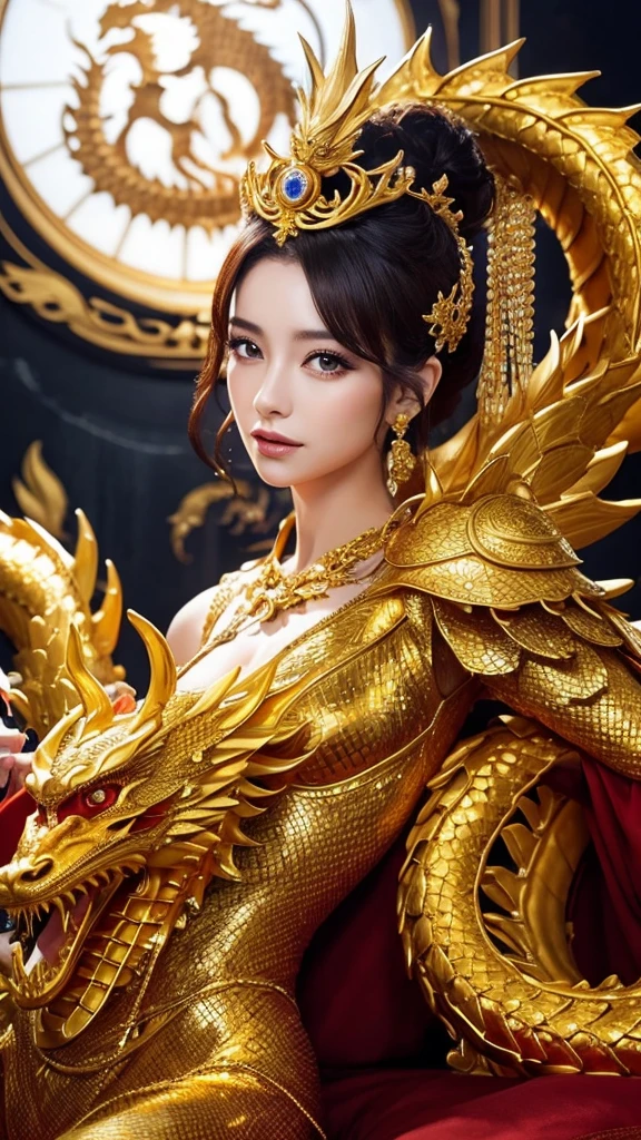 Queen Japan、gorgeous、golden dragon