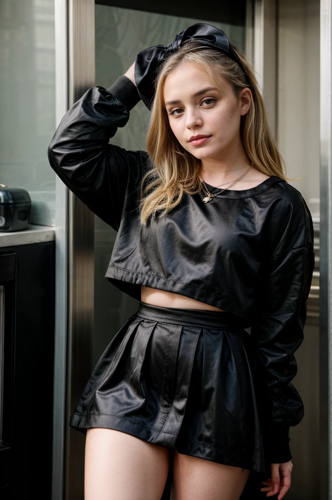 Sabrina Carpenter, designer clothes, cleavage, new york apartment