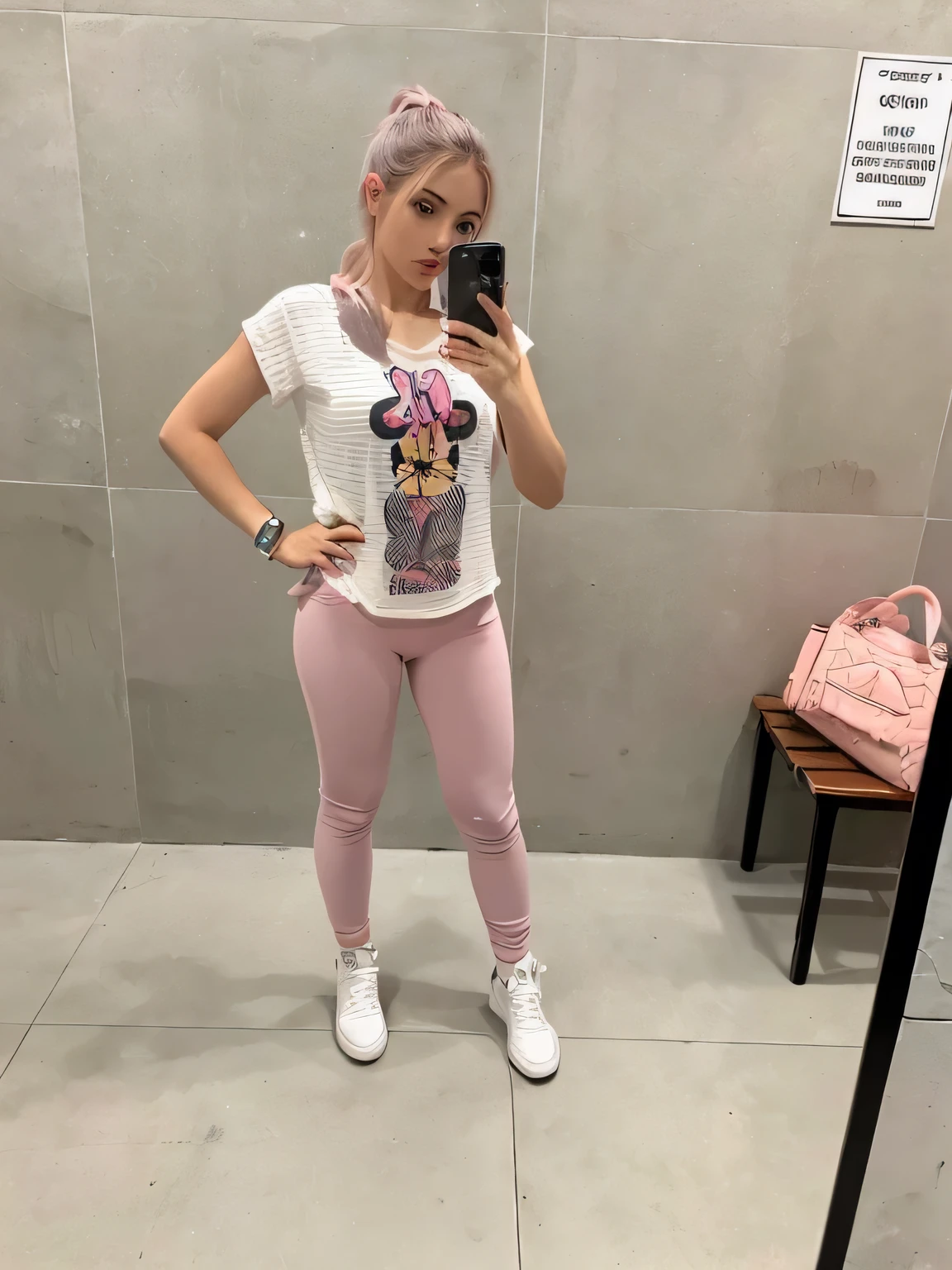 Aggressive thief man with her,White mini skirt in the wind,40 mil, fot, work of art, best qualityer, dark gray background, Back, sfw, (1girl olhos azuis e cabelos loiros logo cacheados), ass until wait wearing, (semi shirt aberta_vestimentas: 1.3), (pink vestimentas: 1.3).