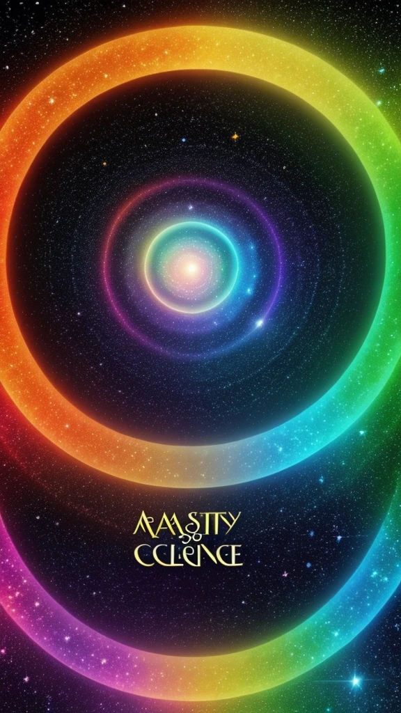 wallpaper, astrology, sign, fantasy, galaxy, mystic, colors of rainbow, circle, clean image, clever, unique, beauty,