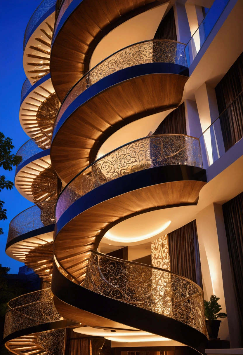Spiral hotel design