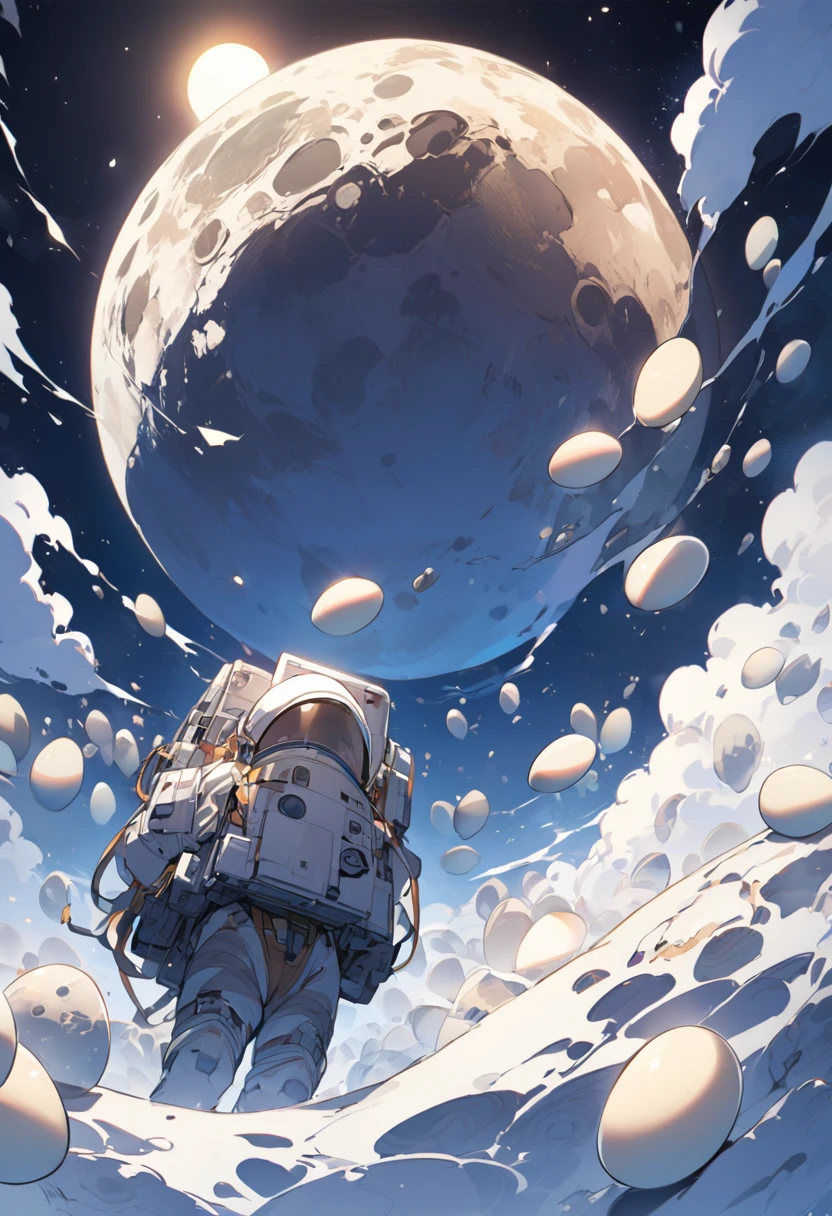 Eggs Found on the Moon