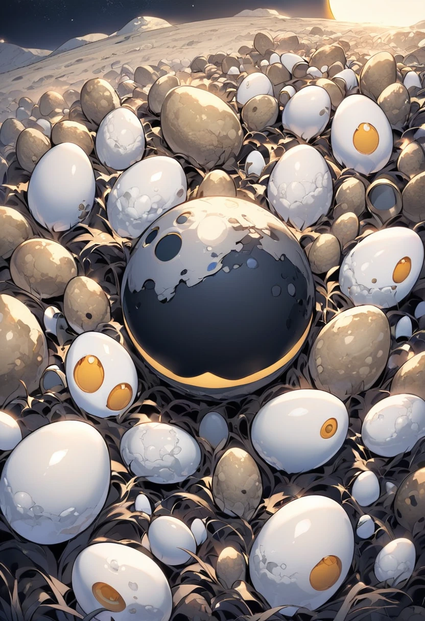 Eggs Found on the Moon
