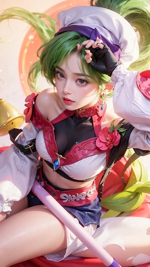  close up of a girl or woman (K-Pop idol), detailed hair , big booobs ,  shadowbringers cinematic, 4 k detail fantasy, a beautiful fantasy empress, game cg, xianxia fantasy, xianxia hero, 2. 5 d cgi anime fantasy artwork, cinematic goddess close shot, ruan jia and artgerm, wow 4 k detail fantasy, hyper-detailed fantasy character, high definition, hyper- detailed,perfect, fantastic, detailed facial and body skin texture, detail vagina (pussy), detail eyes, detailed everything.