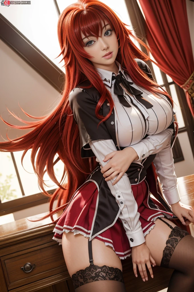 
(best quality, masterpiece, highest detailed), (photorealistic:1.2), raw photo, (rias gremory),sexy, big breasts, in classroom,mini skirt, unbottoned shirt, (vibrant color), (intricate details), (dynamic angle)