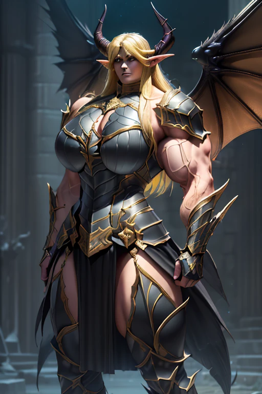 a beautiful anthro dragon woman, white hair, white skin, Daenerys, 2 horns, 2 arms, 2 legs, 2 wings, gold eyes, full body, muscular physique, highly detailed, 8k, photorealistic, intricate details, chiaroscuro lighting, dramatic lighting, vivid colors, fantasy art, dinghy lips, large breasts, wide hips, hourglass body shape, sexually aroused, hooker outfit, prostitute, tempting, seductive