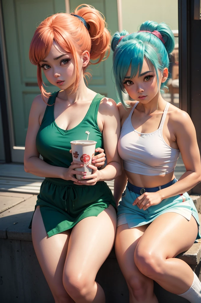 Bulma and chi-chi