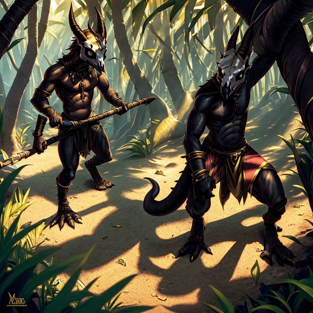animal、The whole body of an abnormally thin black panther、Wild male black panther、A body with very little abdominal muscle、Angle from the back、Very small back muscles、The whole body of a black panther facing backwards、Black Ass、black body hair all over、Angry black panther expression、Very thin body、Hairless head、Big yellow and red anime eyes、Very long black pubic hair、Very long and profuse armpit hair、tongue、Sharp Fangs、Black Panther Tail、jungle background、Black Panther Claws、Sharp Claws、A composition that captures the whole body、Jumping pose from tree to tree、Pose floating in the air、