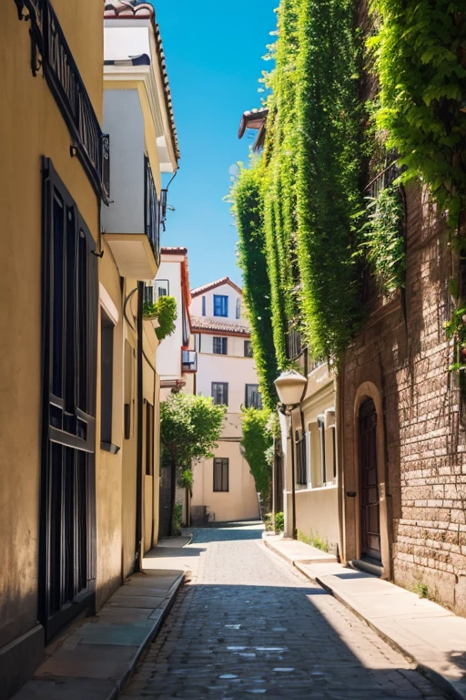 High-end residential street