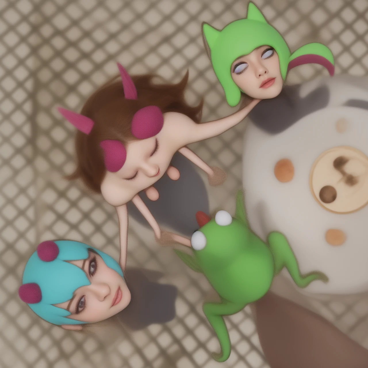 absurdres, highres, 4k, ray tracing, intricate details, highly detailed, First person point of view, on the beach, (multiple yordle girls from league legends, purple skin, curvy, athletic, sexy, wide hips, yordle, shortstack, very short, sweat, smell lines, smelly, stink, stinky, thirsty, driking viewers pee from viewers small tiny mini short flaccid micropenis, hungry, aroused, horny, licking pee.) looking up at viewer.
Hyper realistic.
Big group of yordle girls.
Multiple yordle girls focus.
More than 4 yordle girls.
viewers tiny small short mini micropenis phimosis foreskin.
Viewer being laughed at.
Yordles being peed on by viewer.
Swallowing pee.
Pee focus, pee fetish, peeing in yordles, peeing in mouths.
Skin and face wet with pee.