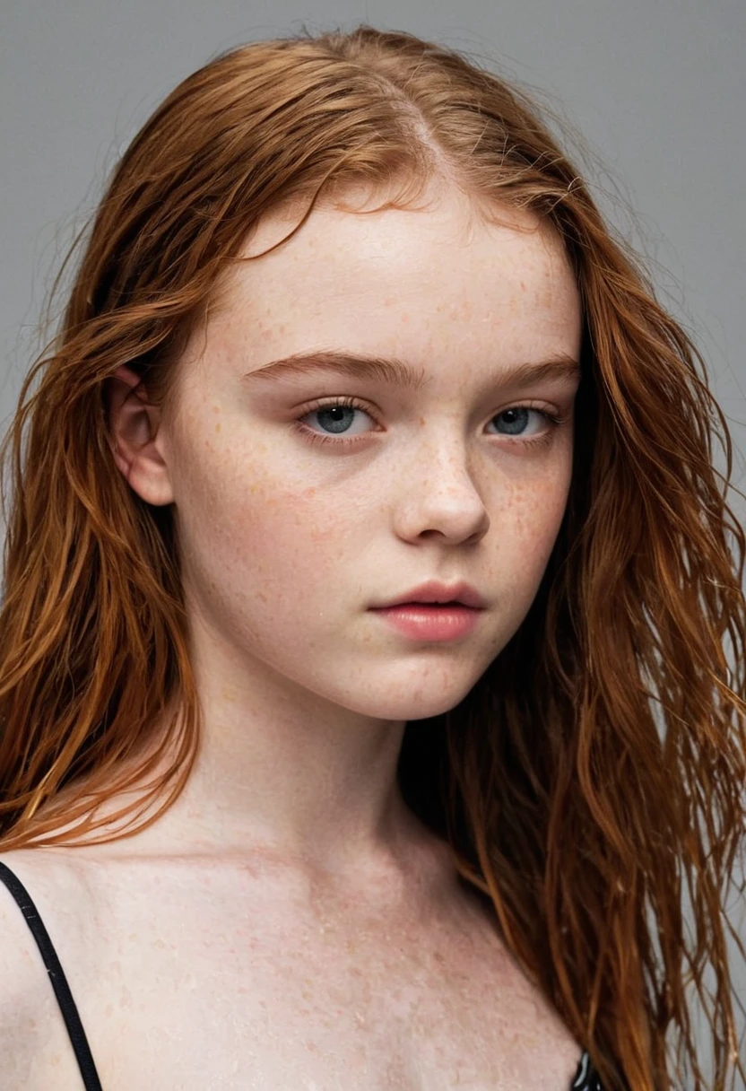  soaking wet. Sadie Sink photographed by Damon Baker, 2024