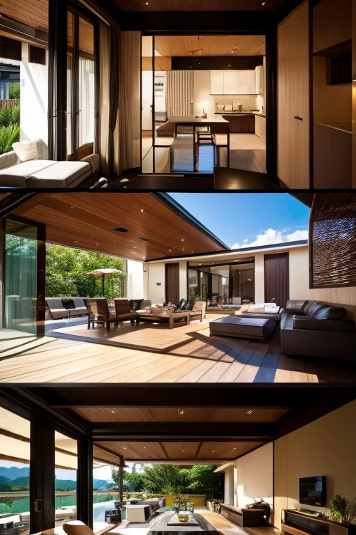 Luxury House、living
