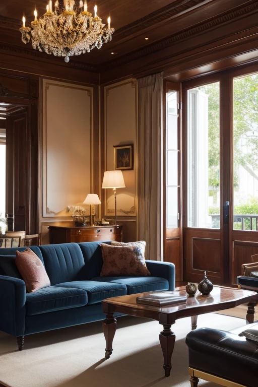 Luxury House、living