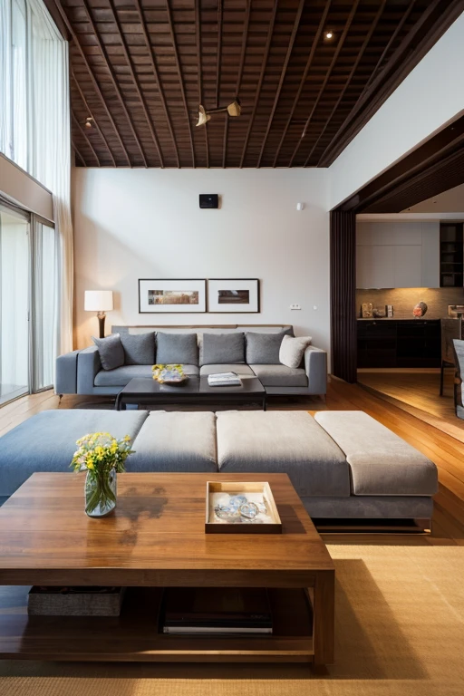 Luxury House、living room