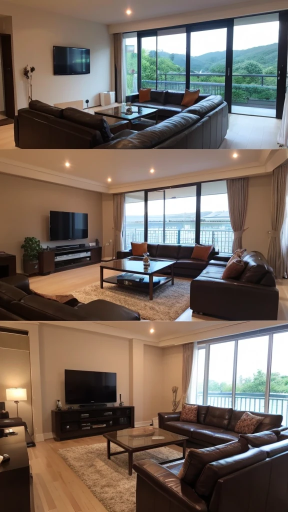 Luxury House、living room