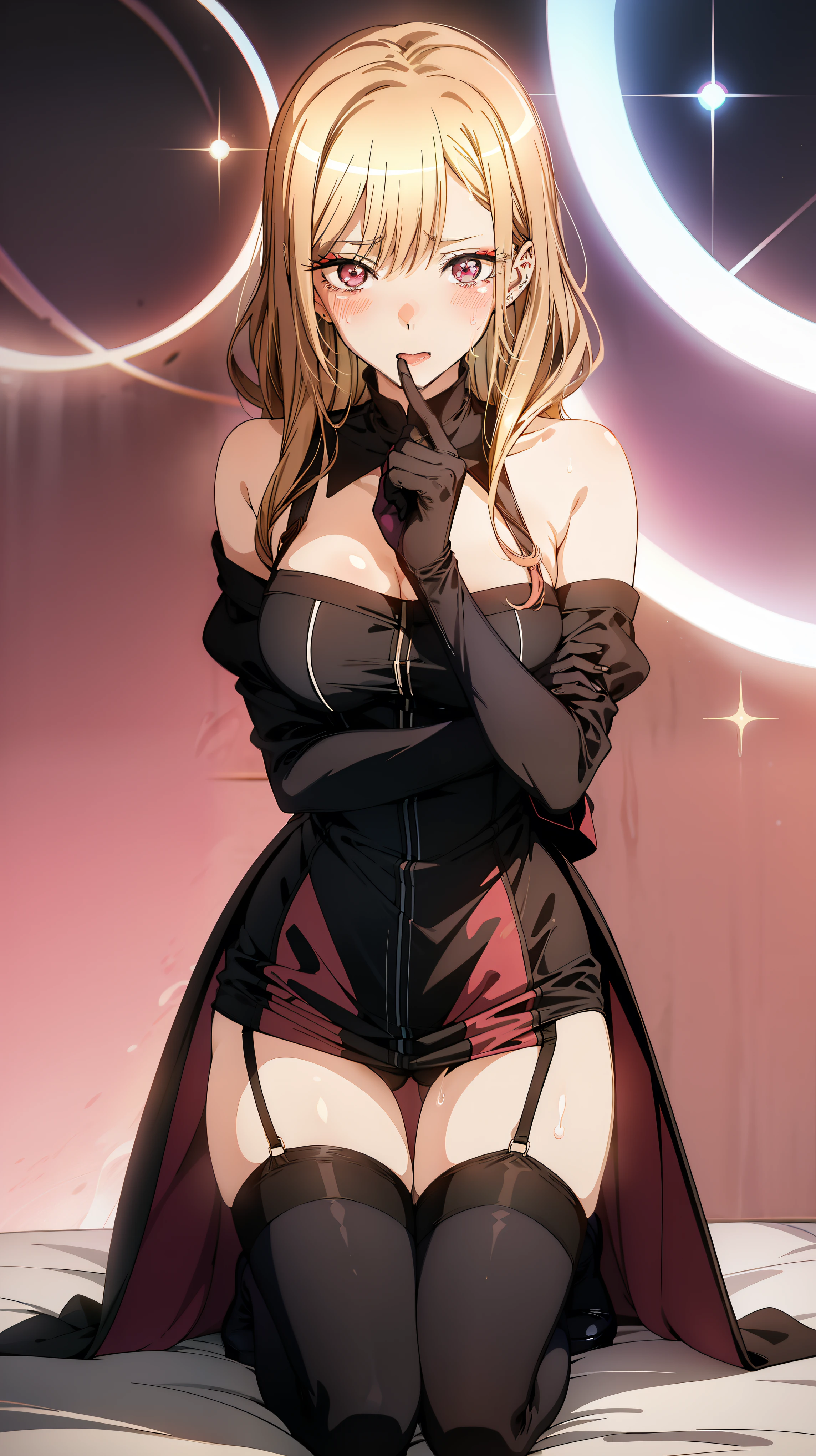 、Knee-high socks、、garter belt、, sexlyな陰毛ポーズのジェスチャー, Anime girl crouching, , Beautiful Anime girl crouching, 、sexly、Enchanting、Estrus、sexly、Inviting、Sweat、vapour、Licking the cock、Leaking、blush、、sex、glare、gal、Nurse uniform crying、Sharp Eye、glare、Contemptuous Eyes、Clothes with shoulders out、Long gloves、Long gloves、bionde