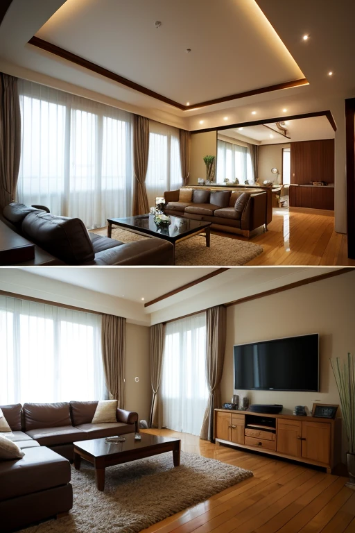 Luxury House、living room