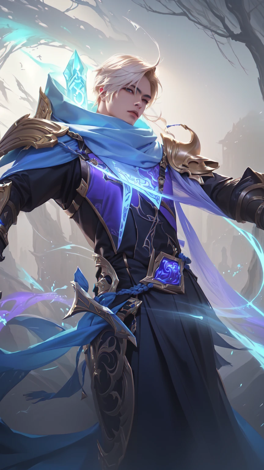 a close up of a person with a sword and a helmet, heise jinyao, arcane jayce, inspired by Huang Shen, official splash art, ashe, inspired by Shen Zhou, inspired by Yi Inmun, splash art, kda, inspired by Yi Jaegwan, league of legends arcane, ezreal (league of legends, arcane art style, wow 4 k detail fantasy, hyperdetailed fantasy character, 4K details fantasy, realistic