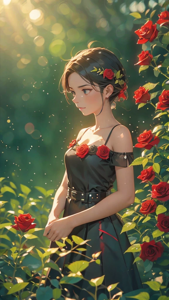 Rose with thorns