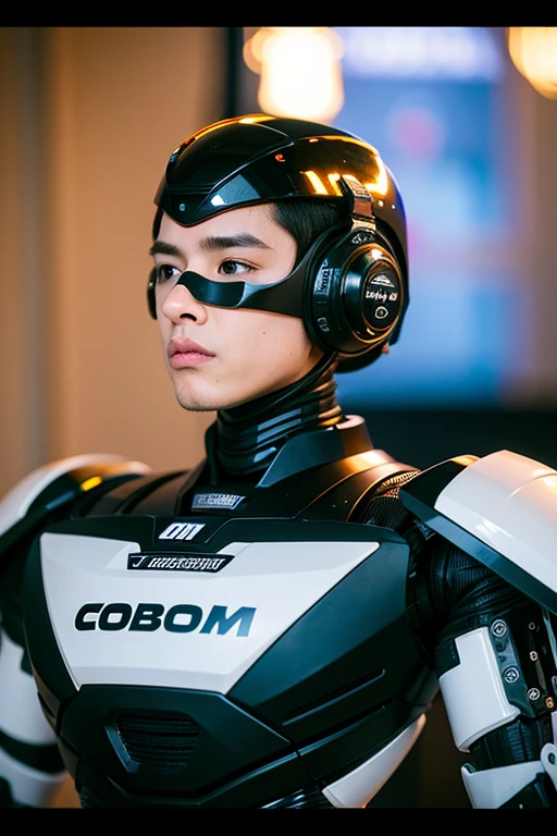 ((best quality)), ((masterpiece)), (detailed), 1boy,  Beautiful Boy Robocop