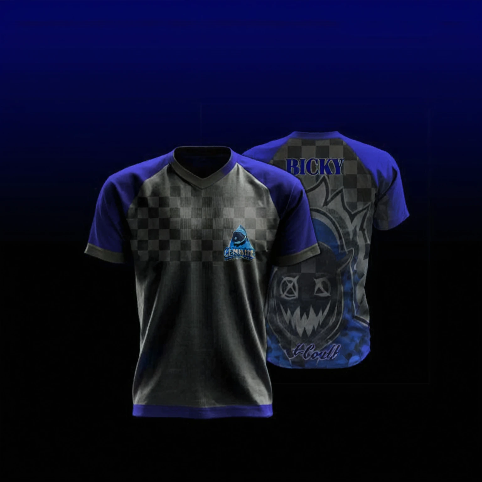 generate a t-shirt in this template