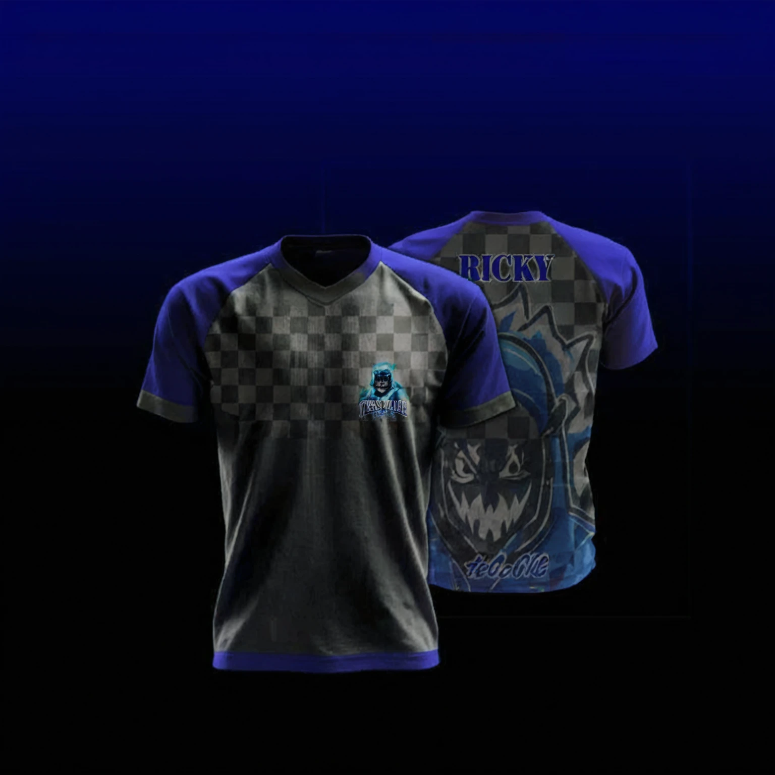 generate a t-shirt in this template