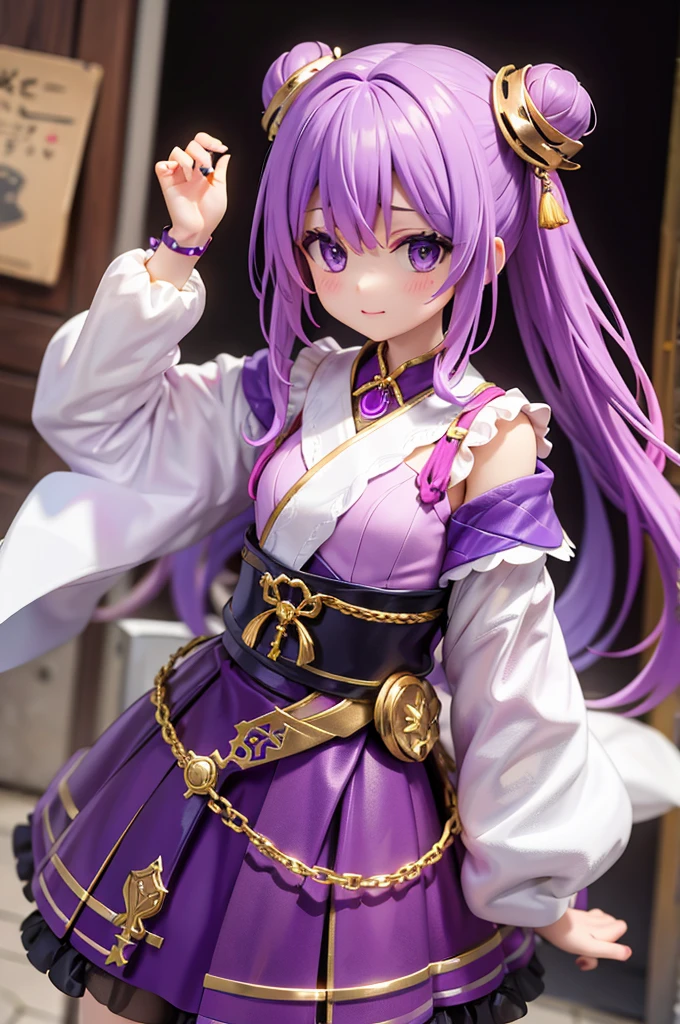 Purple Hair、accessories